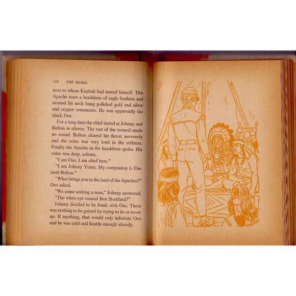 The Rebel by H.A. De Rosso (1961 Whitman HC, Nick Adams TV Tie-In) - Picture 4 of 5